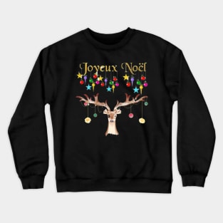 Joyeux Noël, Cute Crewneck Sweatshirt